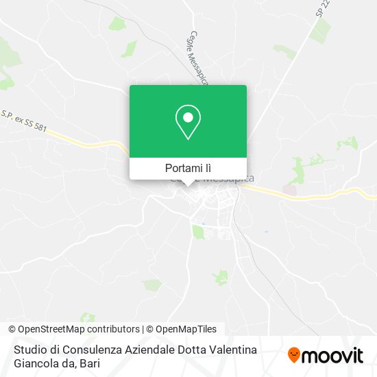 Mappa Studio di Consulenza Aziendale Dotta Valentina Giancola da