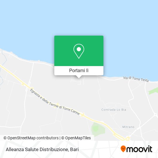 Mappa Alleanza Salute Distribuzione