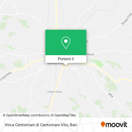 Mappa Ittica Centomani di Centomani Vito