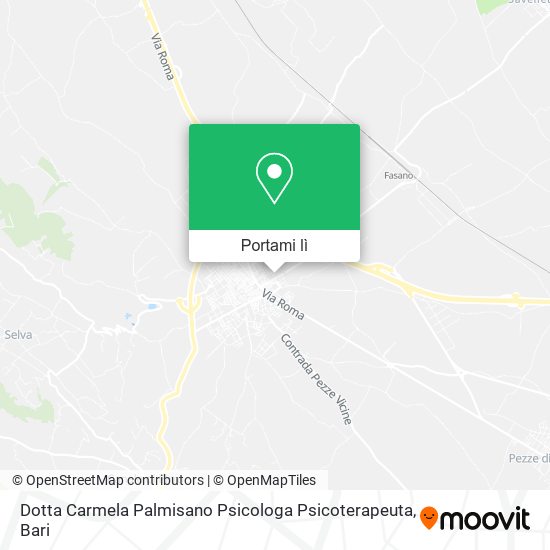 Mappa Dotta Carmela Palmisano Psicologa Psicoterapeuta