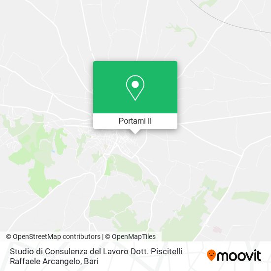 Mappa Studio di Consulenza del Lavoro Dott. Piscitelli Raffaele Arcangelo