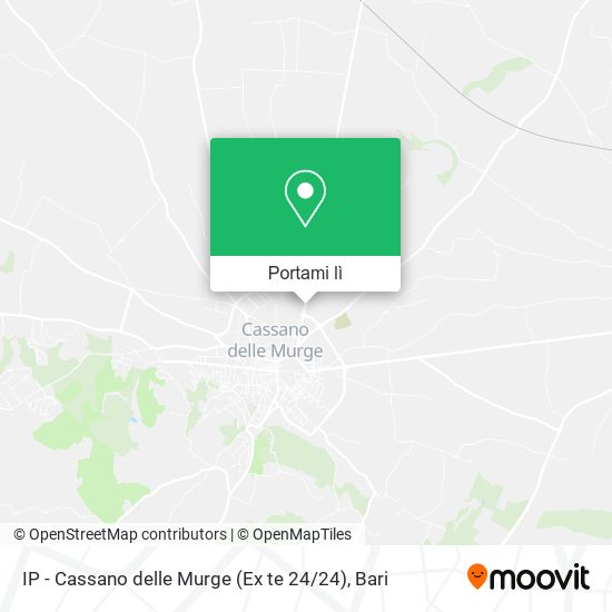 Mappa IP - Cassano delle Murge (Ex te 24 / 24)