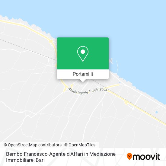 Mappa Bembo Francesco-Agente d'Affari in Mediazione Immobiliare