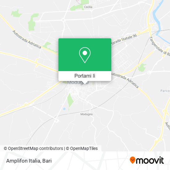 Mappa Amplifon Italia