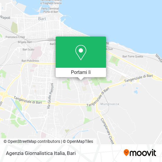 Mappa Agenzia Giornalistica Italia