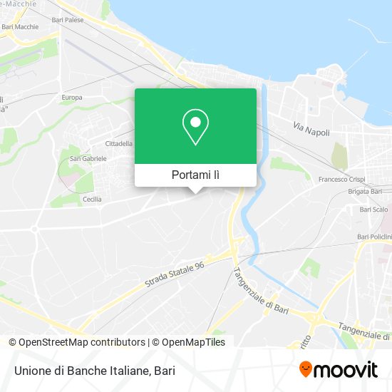 Mappa Unione di Banche Italiane