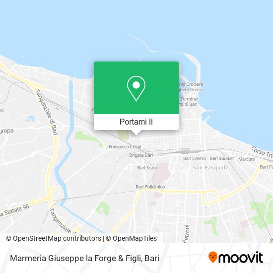 Mappa Marmeria Giuseppe la Forge & Figli