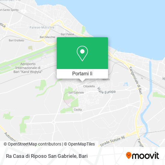 Mappa Ra Casa di Riposo San Gabriele