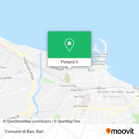 Mappa Comune di Bari