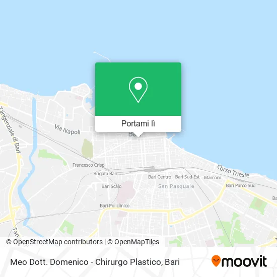 Mappa Meo Dott. Domenico - Chirurgo Plastico