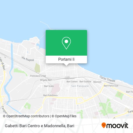 Mappa Gabetti Bari Centro e Madonnella