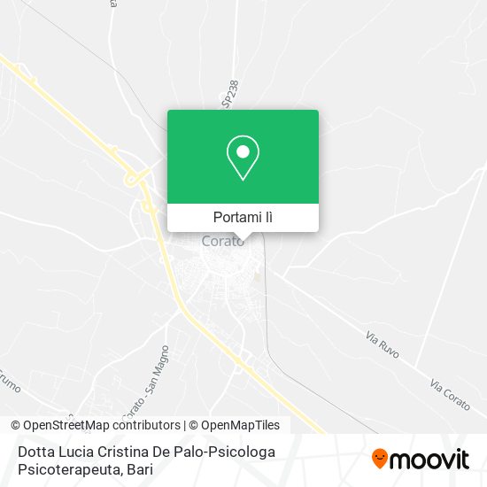 Mappa Dotta Lucia Cristina De Palo-Psicologa Psicoterapeuta