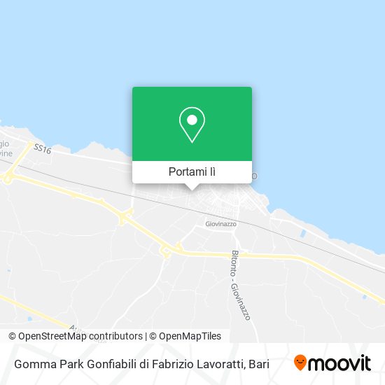 Mappa Gomma Park Gonfiabili di Fabrizio Lavoratti