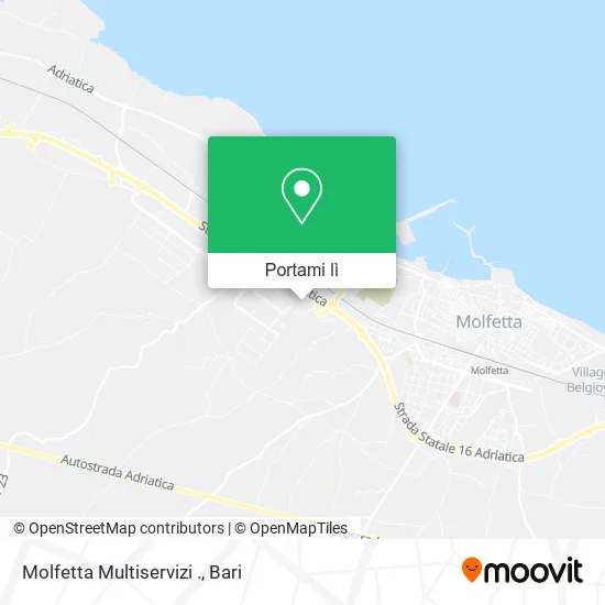 Mappa Molfetta Multiservizi .