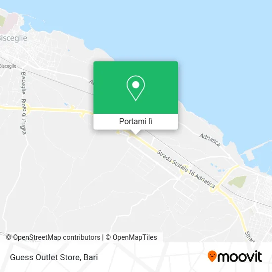 Mappa Guess Outlet Store