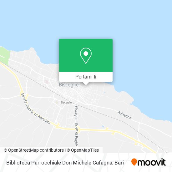 Mappa Biblioteca Parrocchiale Don Michele Cafagna