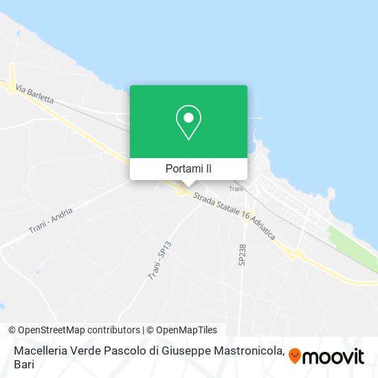 Mappa Macelleria Verde Pascolo di Giuseppe Mastronicola