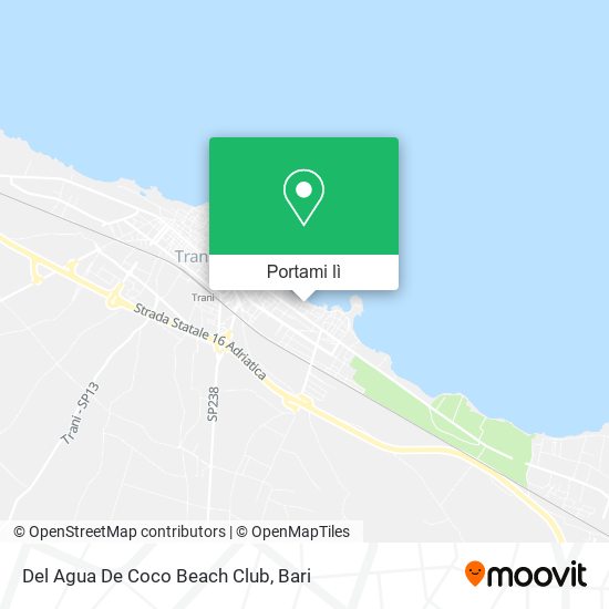 Mappa Del Agua De Coco Beach Club