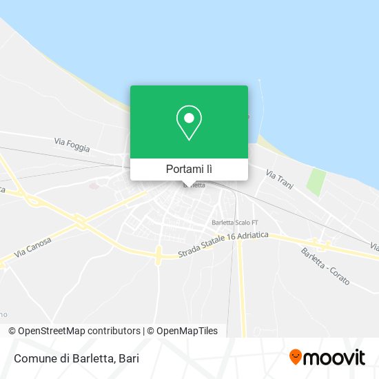 Mappa Comune di Barletta