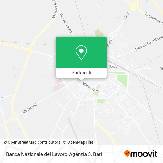 Mappa Banca Nazionale del Lavoro-Agenzia 3