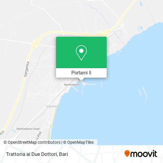 Mappa Trattoria ai Due Dottori