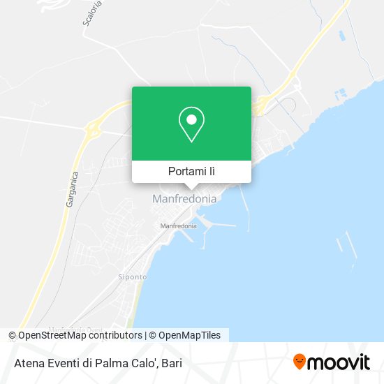 Mappa Atena Eventi di Palma Calo'