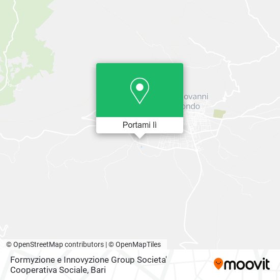 Mappa Formyzione e Innovyzione Group Societa' Cooperativa Sociale