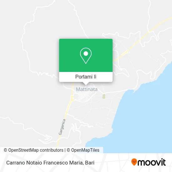 Mappa Carrano Notaio Francesco Maria