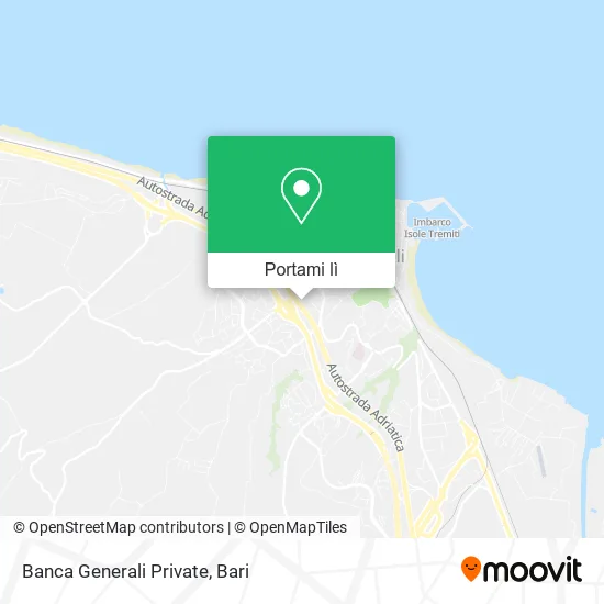 Mappa Banca Generali Private