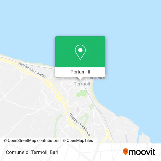 Mappa Comune di Termoli