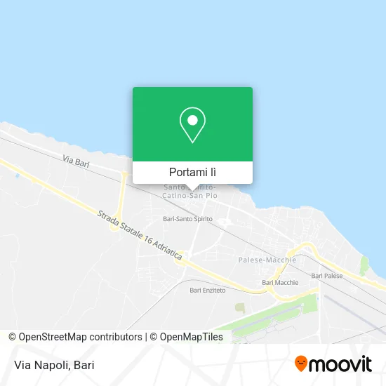 Mappa Via Napoli