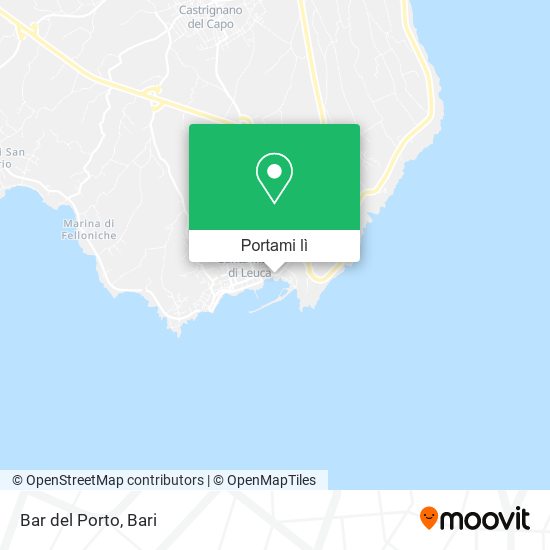 Mappa Bar del Porto