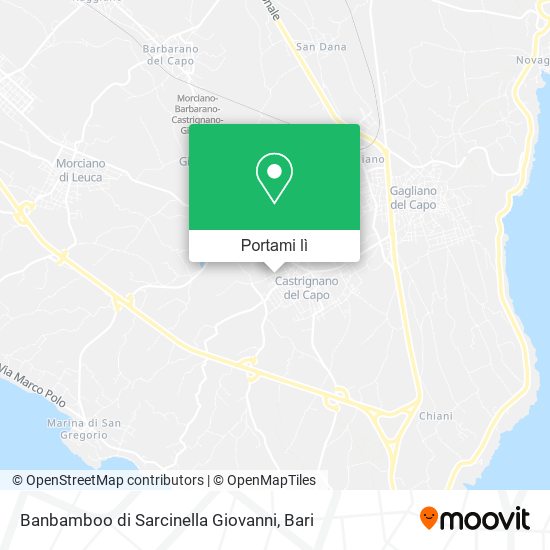 Mappa Banbamboo di Sarcinella Giovanni