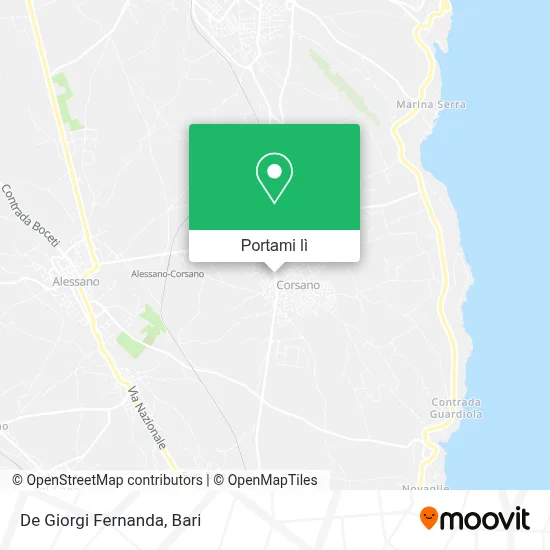 Mappa De Giorgi Fernanda