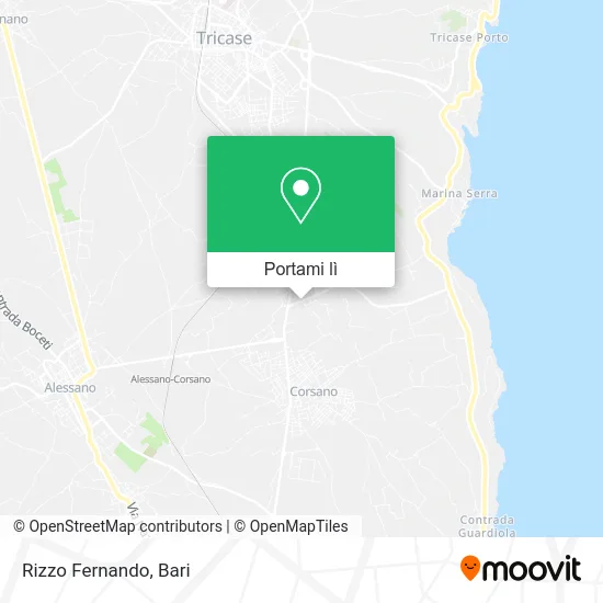 Mappa Rizzo Fernando