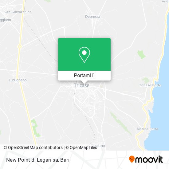 Mappa New Point di Legari sa