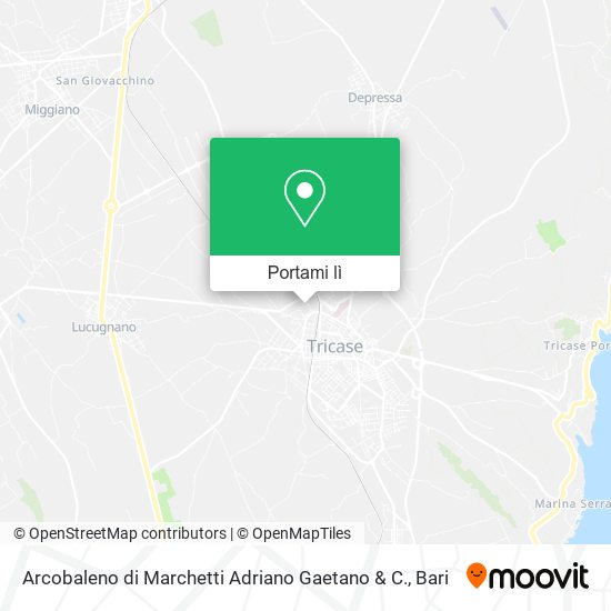 Mappa Arcobaleno di Marchetti Adriano Gaetano & C.