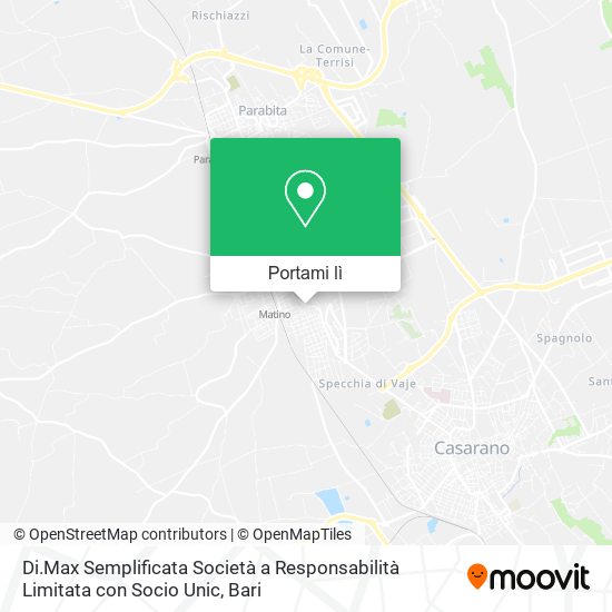 Mappa Di.Max Semplificata Società a Responsabilità Limitata con Socio Unic