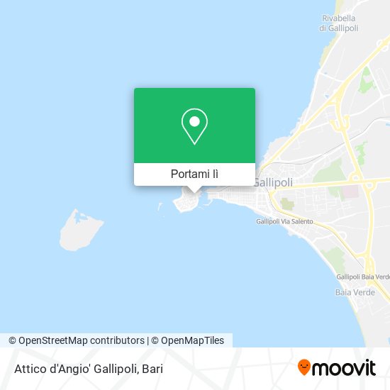 Mappa Attico d'Angio' Gallipoli