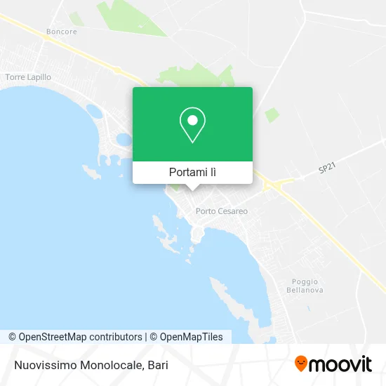 Mappa Nuovissimo Monolocale