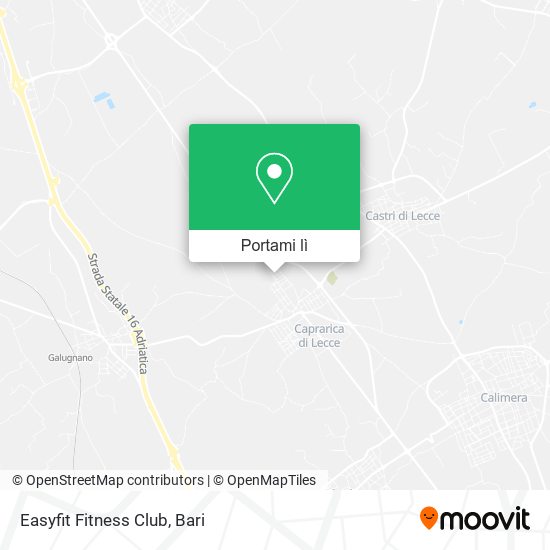 Mappa Easyfit Fitness Club