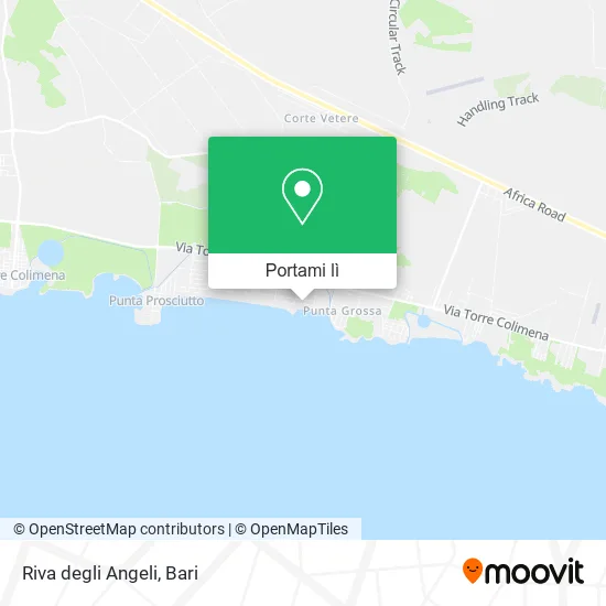 Mappa Riva degli Angeli