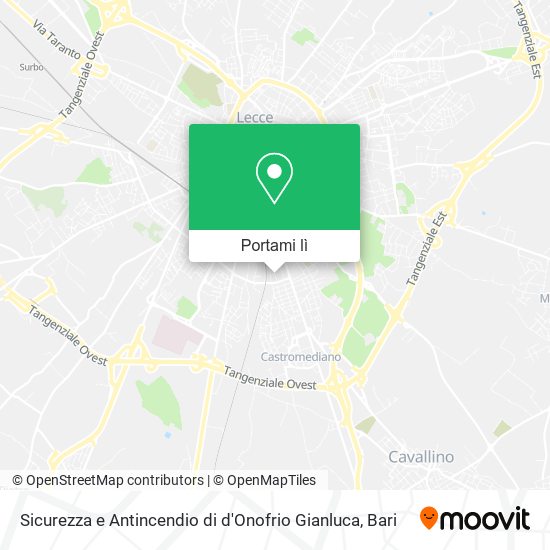 Mappa Sicurezza e Antincendio di d'Onofrio Gianluca