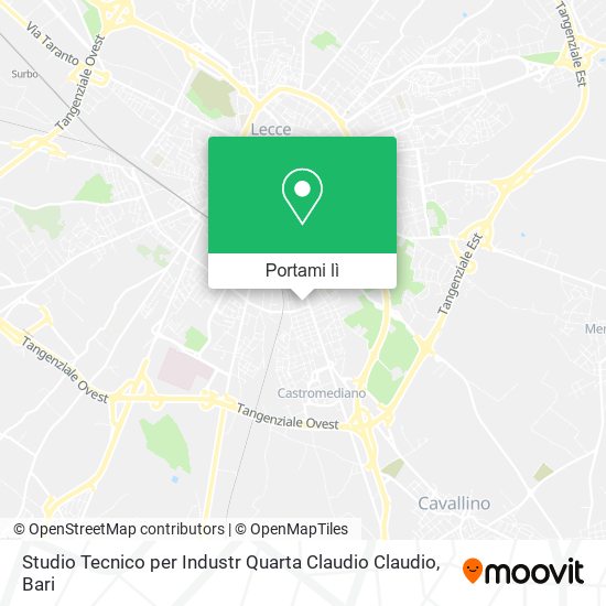 Mappa Studio Tecnico per Industr Quarta Claudio Claudio