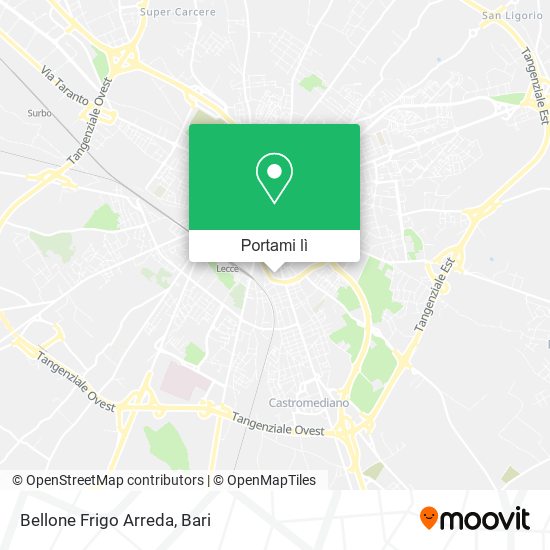 Mappa Bellone Frigo Arreda