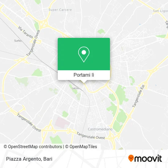Mappa Piazza Argento
