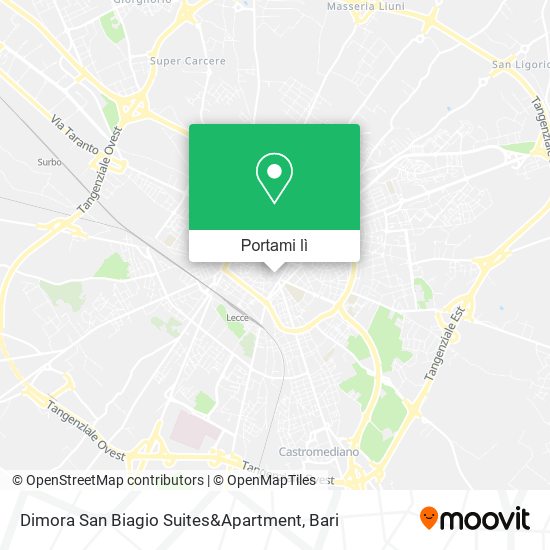 Mappa Dimora San Biagio Suites&Apartment