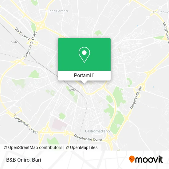 Mappa B&B Oniro
