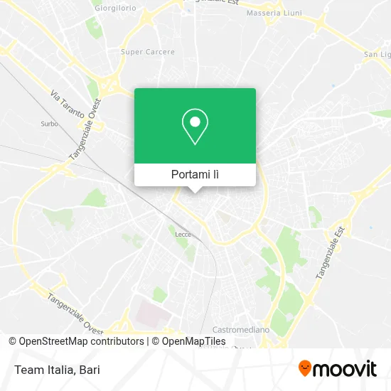 Mappa Team Italia