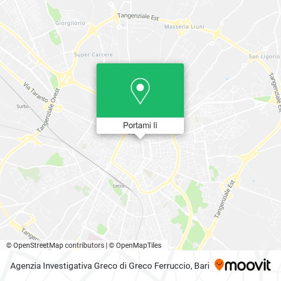 Mappa Agenzia Investigativa Greco di Greco Ferruccio